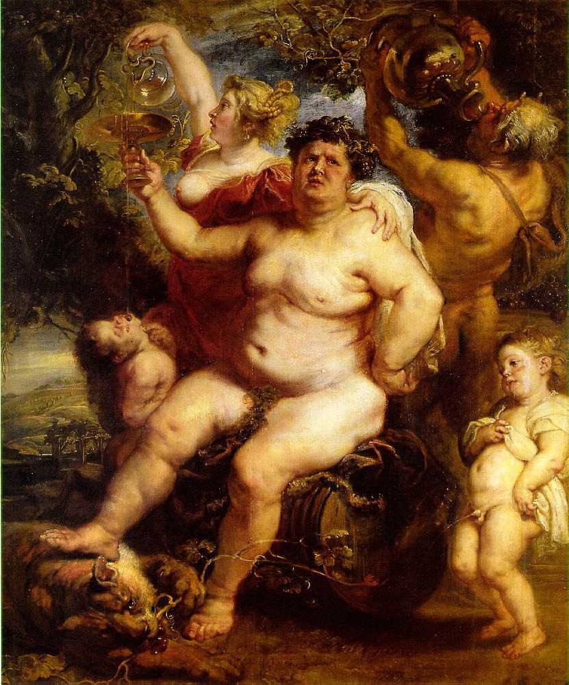 Bacchus by Sir Peter Paul Rubens