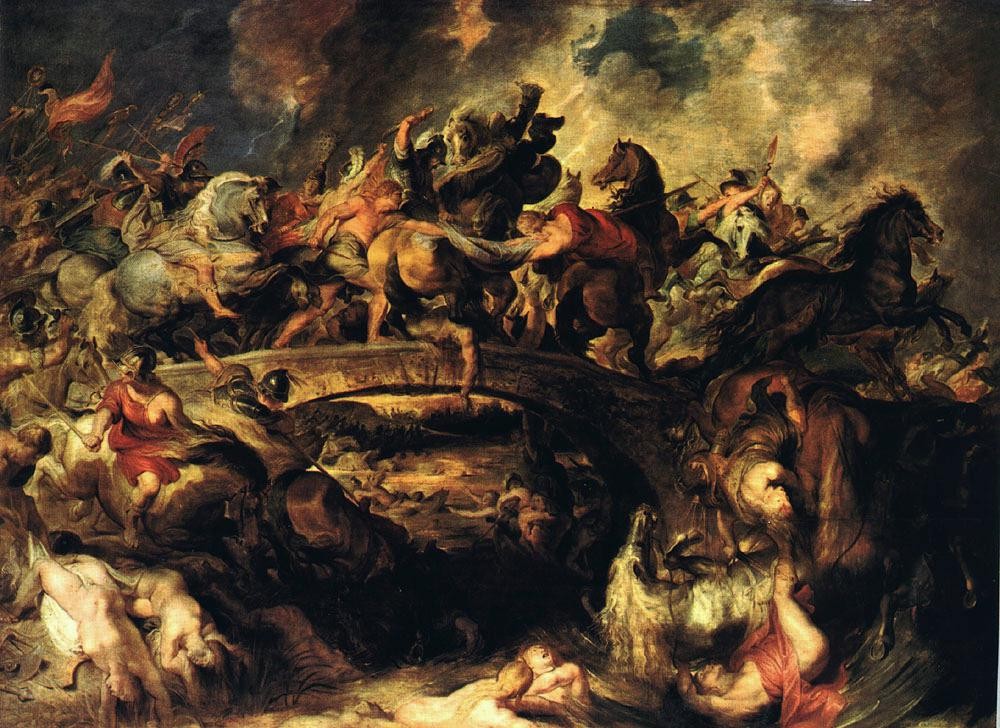 Battle of the Amazons by Sir Peter Paul Rubens