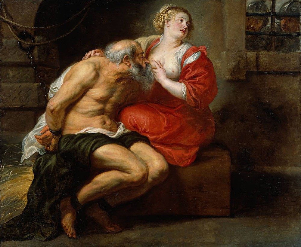 Cimon and Pero by Sir Peter Paul Rubens