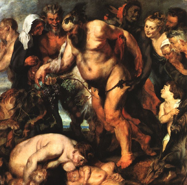 Drunken Silenus by Sir Peter Paul Rubens