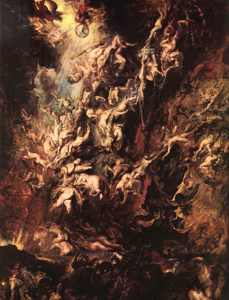 Fall of the Rebel Angels by Sir Peter Paul Rubens