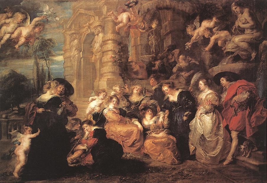 Garden of Love by Sir Peter Paul Rubens