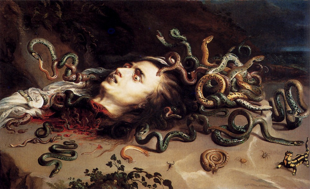 Head Of Medusa by Sir Peter Paul Rubens