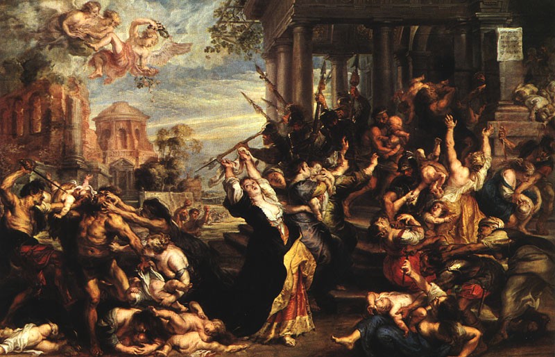 Massacre of the Innocents by Sir Peter Paul Rubens