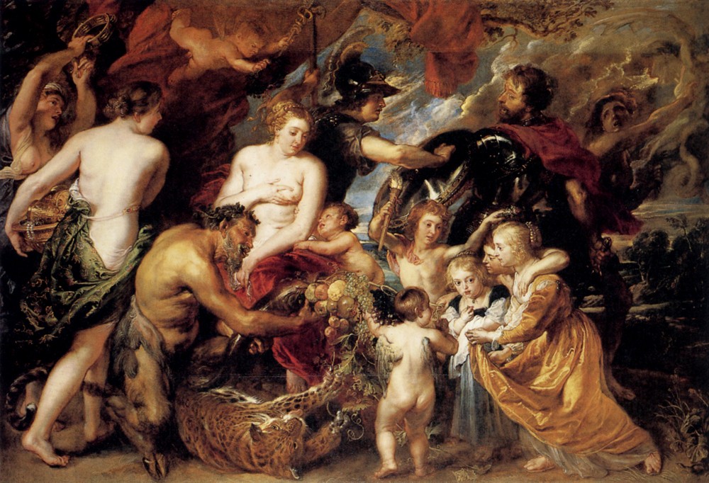 Peace And War by Sir Peter Paul Rubens