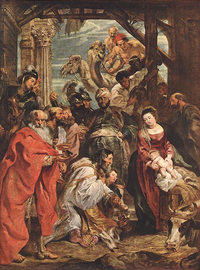 The Adoration of the Magi by Sir Peter Paul Rubens