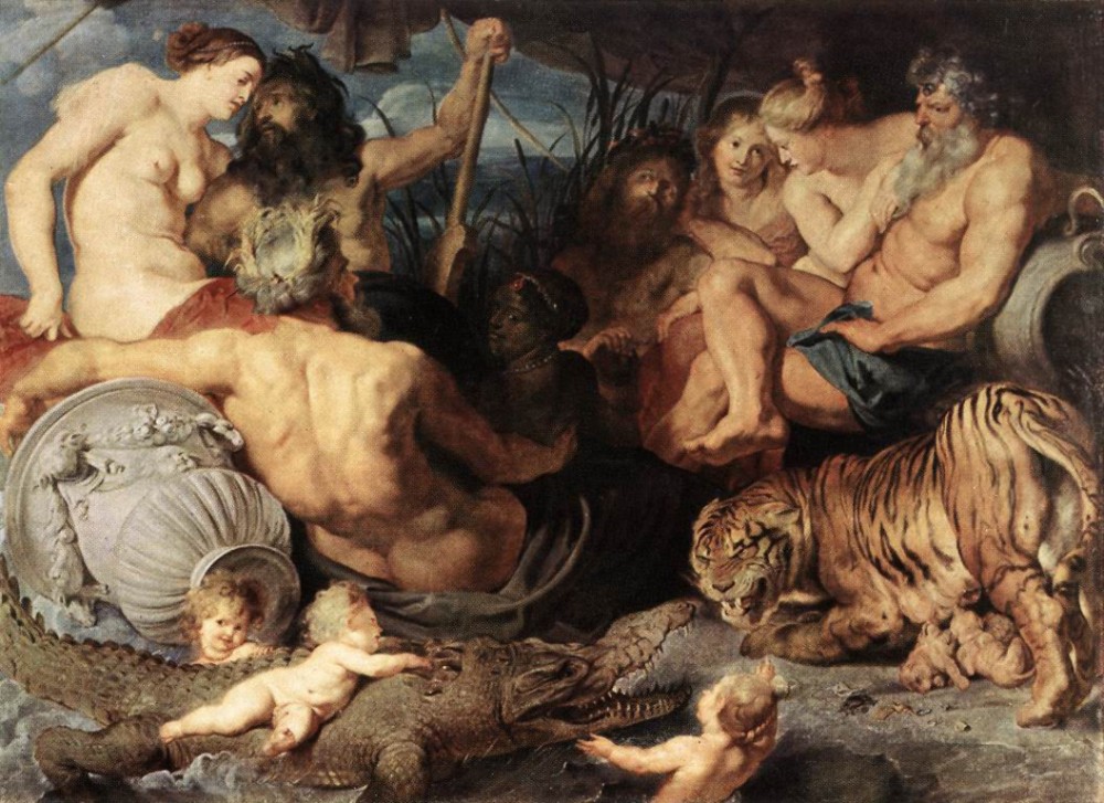 The Four Continents by Sir Peter Paul Rubens