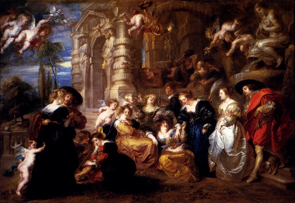 The Garden Of Love by Sir Peter Paul Rubens