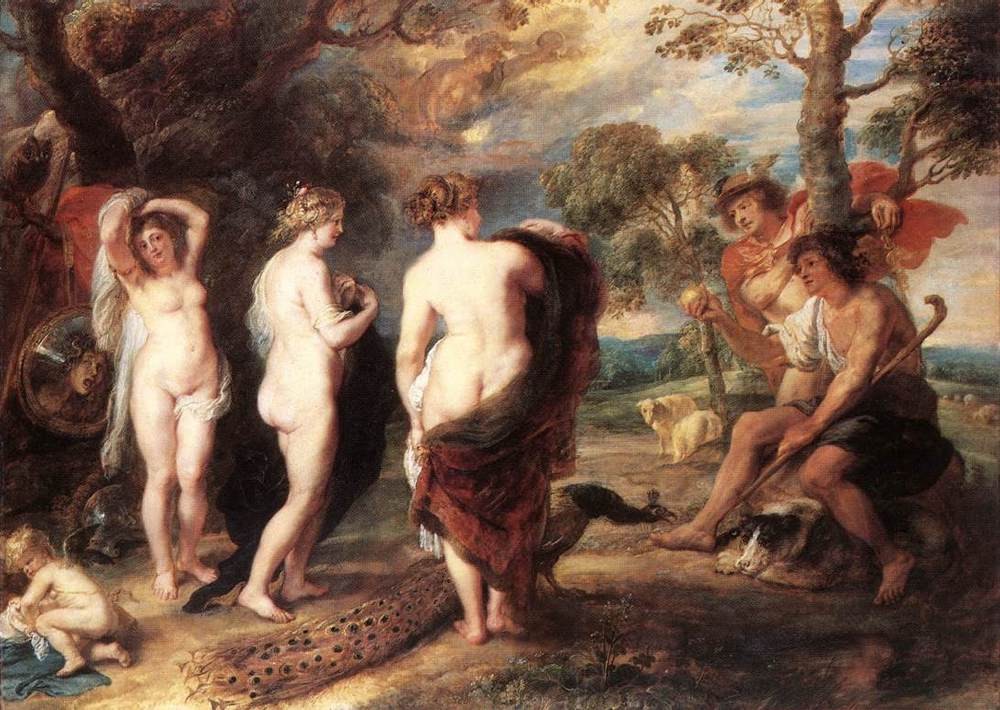 The Judgment of Paris by Sir Peter Paul Rubens