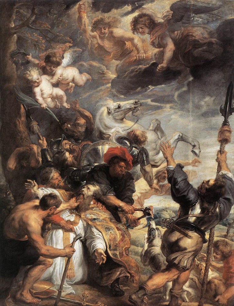 The Martyrdom of St Livinus by Sir Peter Paul Rubens