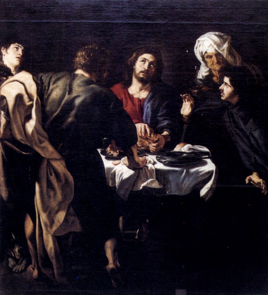 The Supper At Emmaus by Sir Peter Paul Rubens