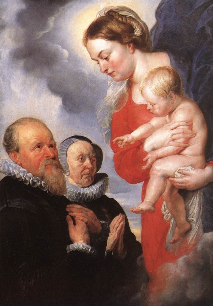 Virgin and Child by Sir Peter Paul Rubens