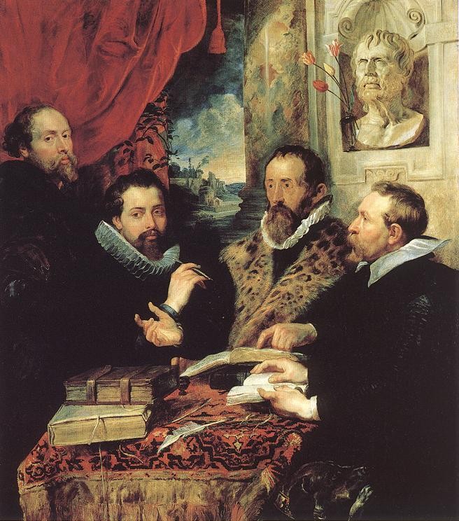 The Four Philosophers by Sir Peter Paul Rubens