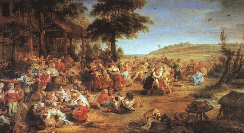 The Village Fete by Sir Peter Paul Rubens