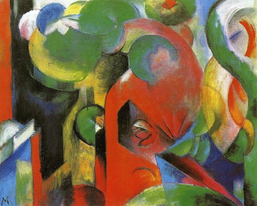 Small Composition Iii by Franz Marc