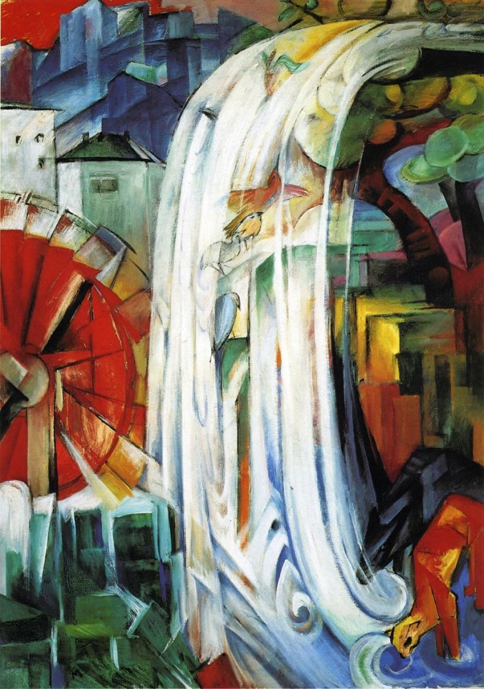 The Enchanted Mill by Franz Marc