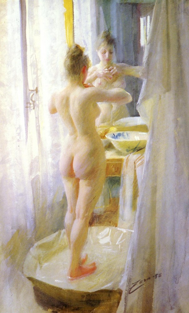 Le Tub by Anders Leonard Zorn