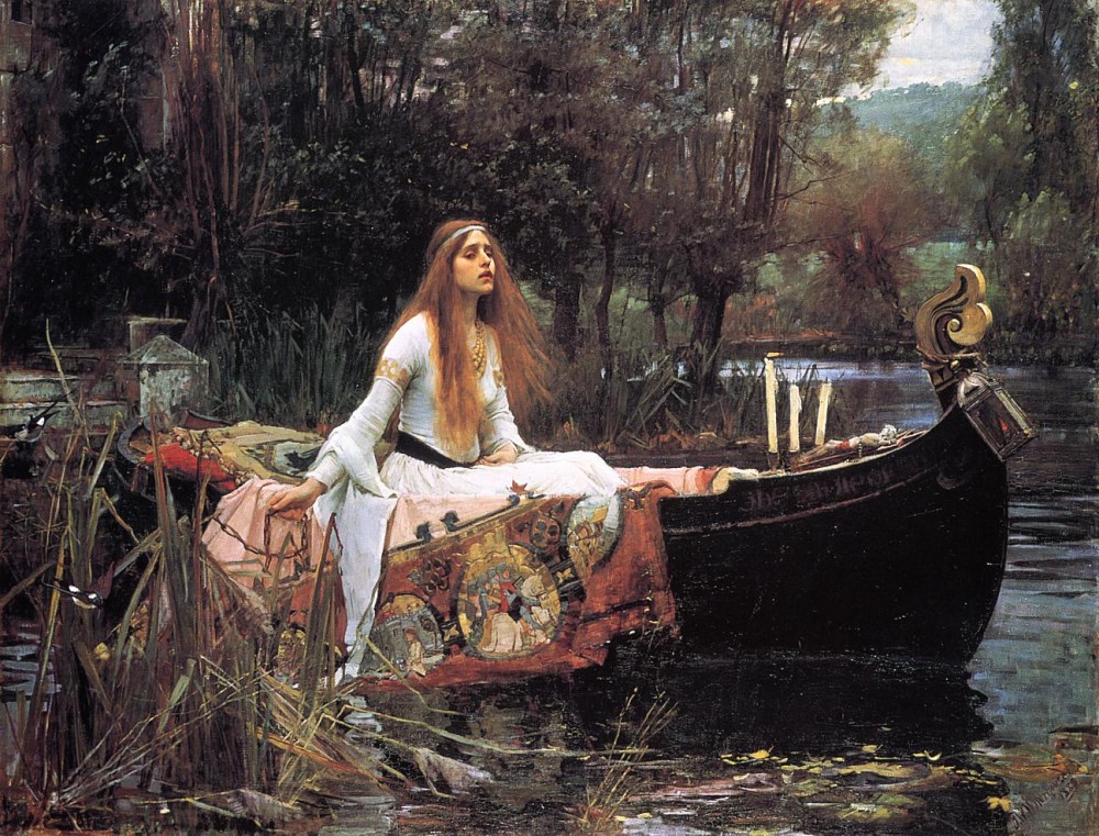 The Lady of Shallot by John William Waterhouse