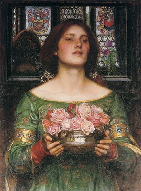 Gather ye Rosebuds by John William Waterhouse