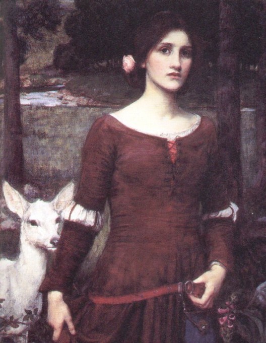 The Lady Clare by John William Waterhouse