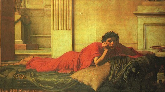 The Remorse of Nero After the Murdering of his Mother by John William Waterhouse