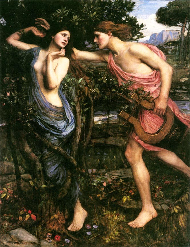 Apollo and Daphne by John William Waterhouse