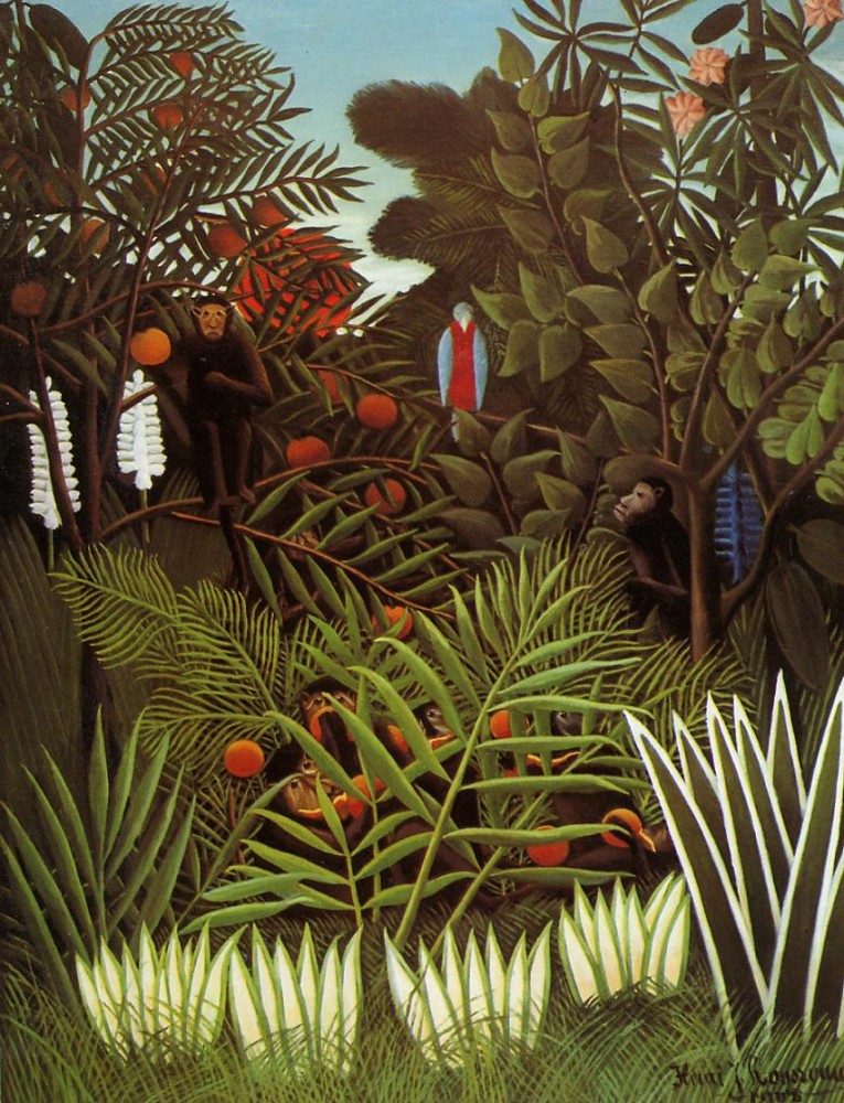 Exotic Landscape by Henri Julien Félix Rousseau