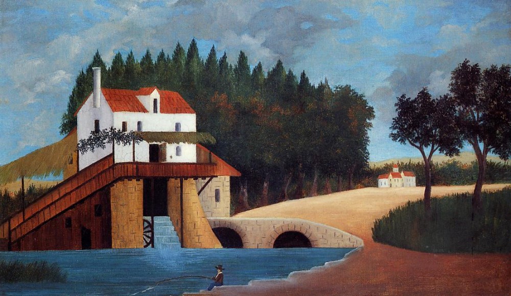 The Mill by Henri Julien Félix Rousseau