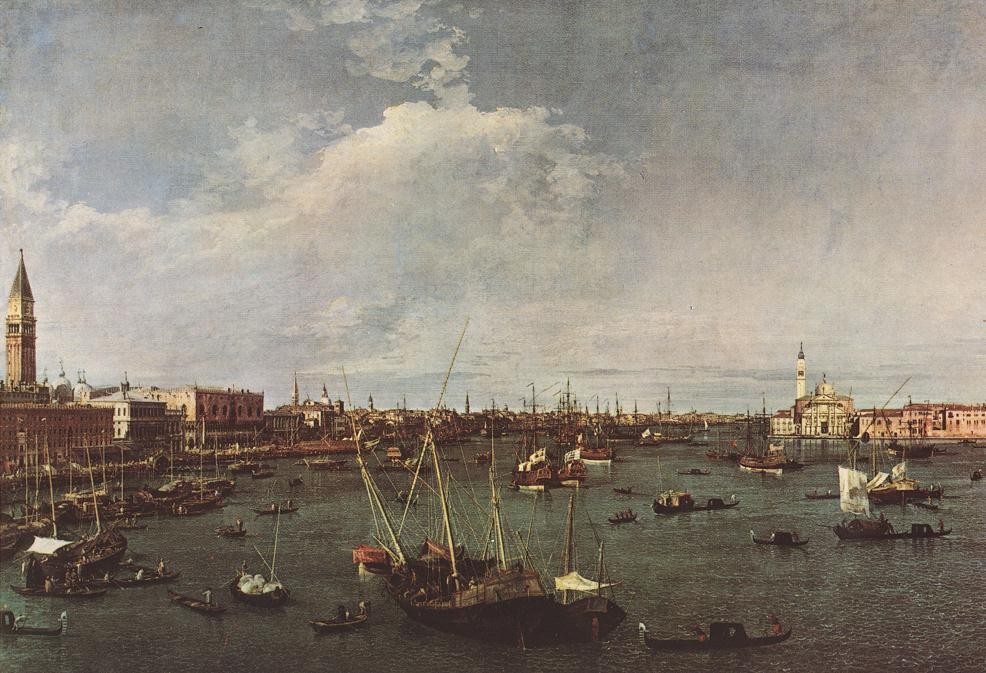 Bacino di San Marco by Giovanni Antonio Canal