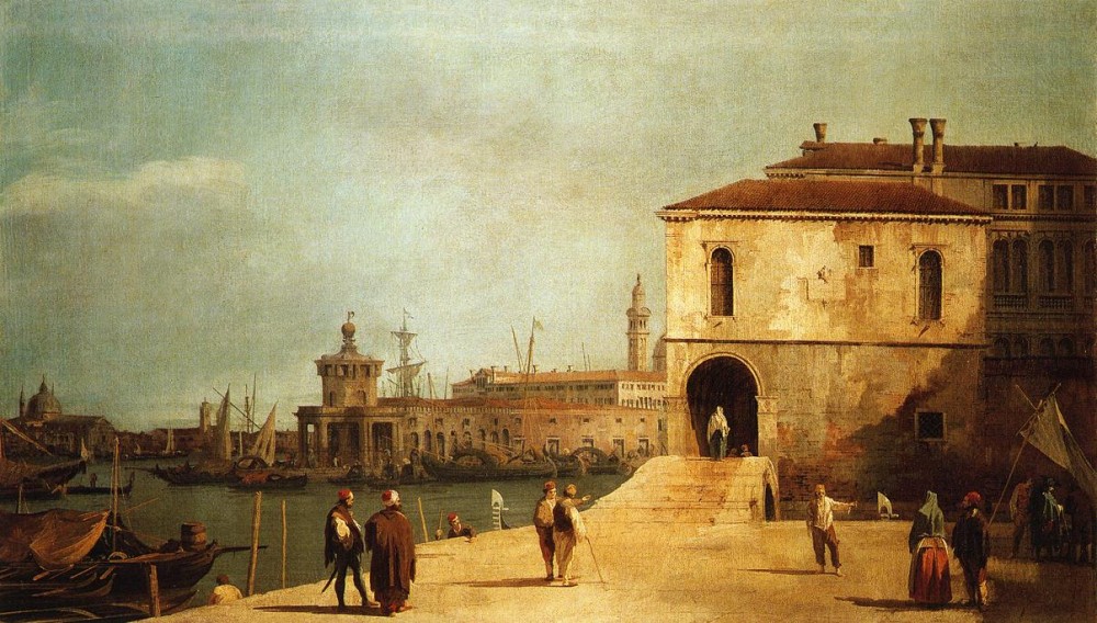 Fonteghetto Della Farina by Giovanni Antonio Canal
