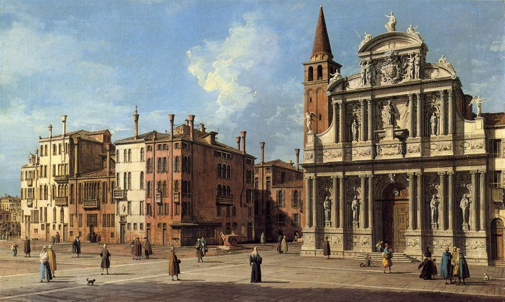 Santa Maria Zobenigo by Giovanni Antonio Canal