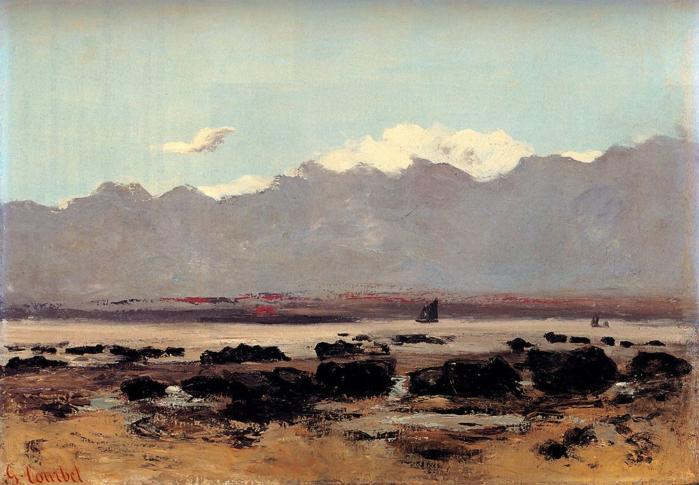 Seascape Near Trouville by Jean Désiré Gustave Courbet