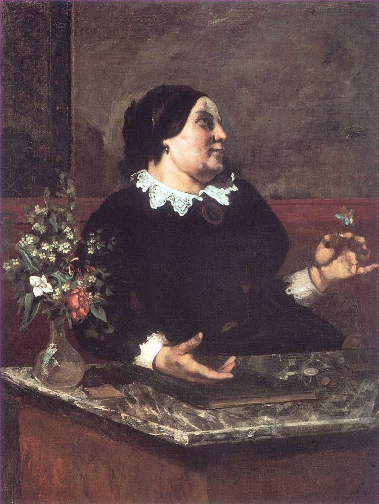Mere Gregoire by Jean Désiré Gustave Courbet