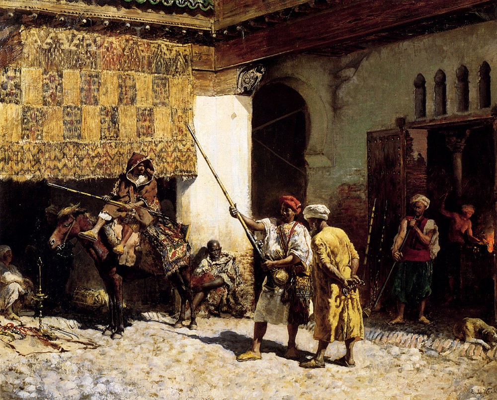 The Arab Gunsmith by Edwin Lord Weeks