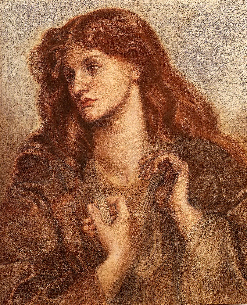 Alexa Wilding by Dante Gabriel Rossetti