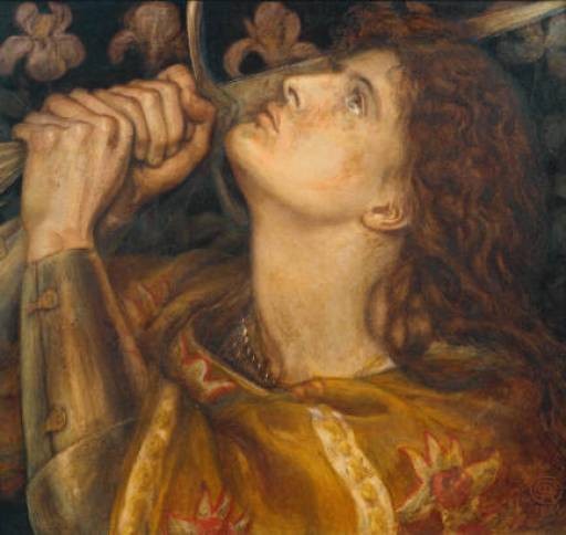 Joan Of Arc 2 by Dante Gabriel Rossetti
