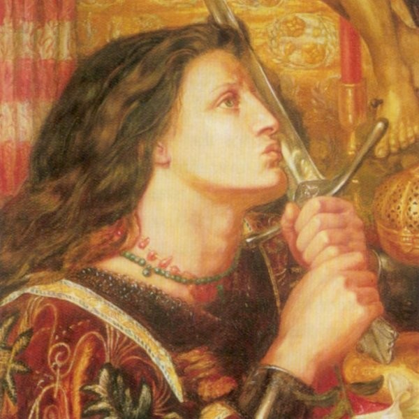 Joan Of Arc by Dante Gabriel Rossetti