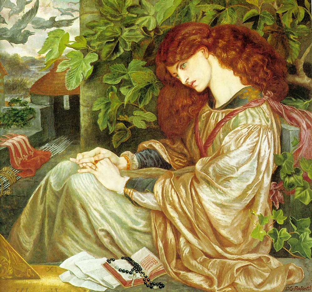 La Pia De Tolomei by Dante Gabriel Rossetti