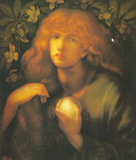 Mary Magdalen by Dante Gabriel Rossetti