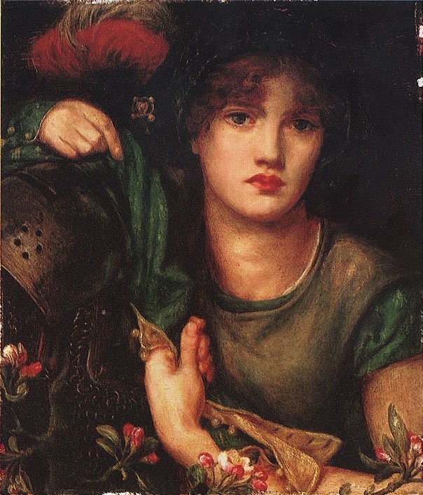 My Lady Greensleeves by Dante Gabriel Rossetti