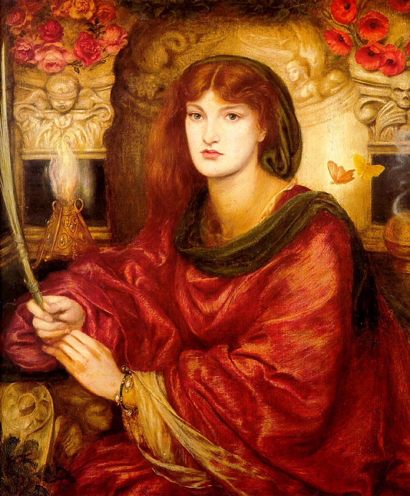 Sybilla Palmifella by Dante Gabriel Rossetti
