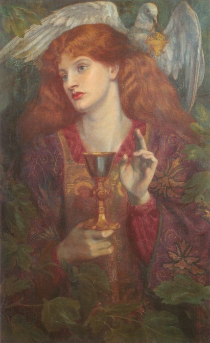 The Holy Grail by Dante Gabriel Rossetti