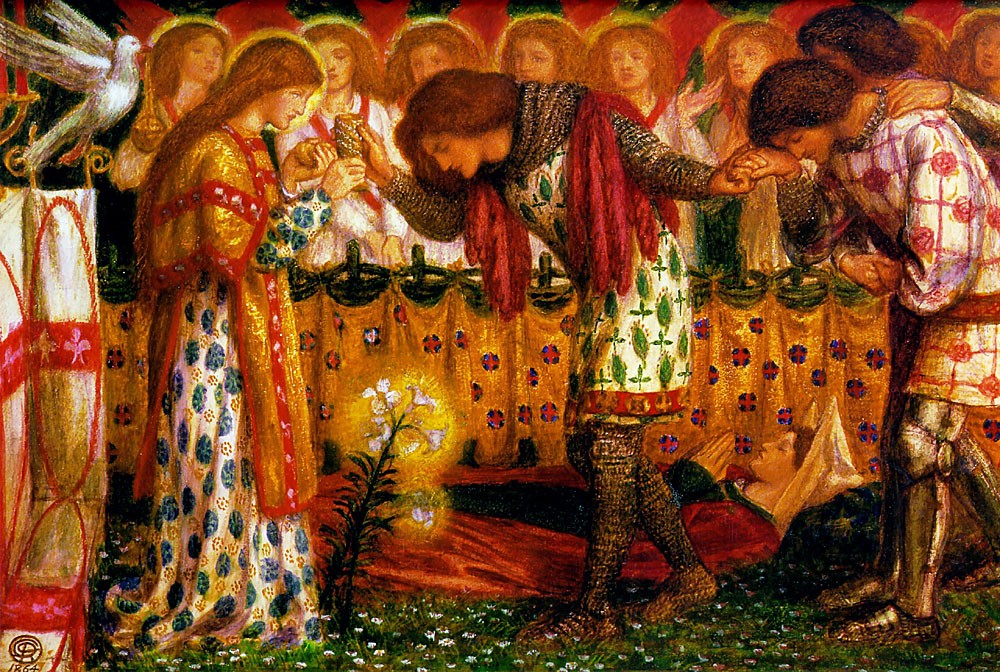 Sir Galahad by Dante Gabriel Rossetti
