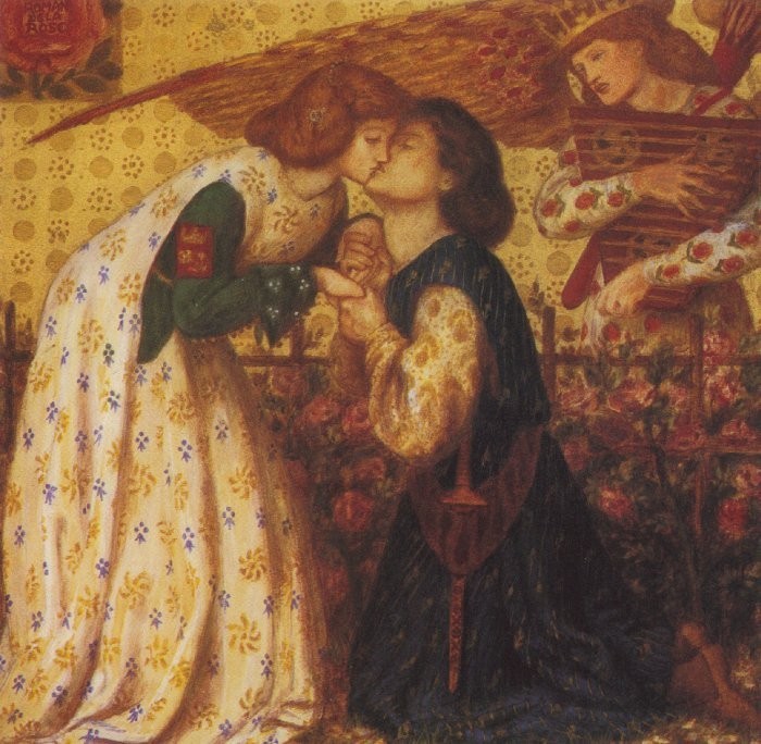 Roman De La Rose by Dante Gabriel Rossetti
