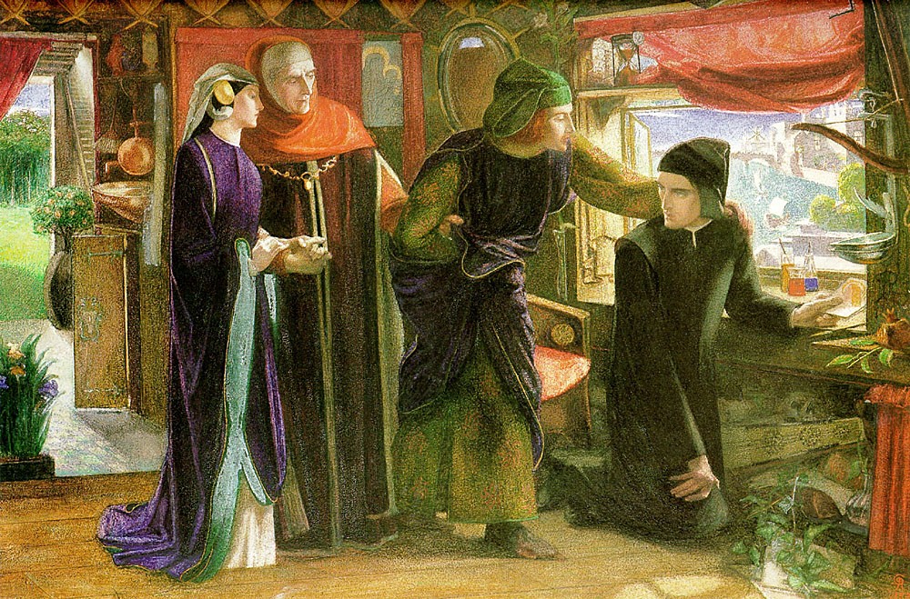Beatrice by Dante Gabriel Rossetti