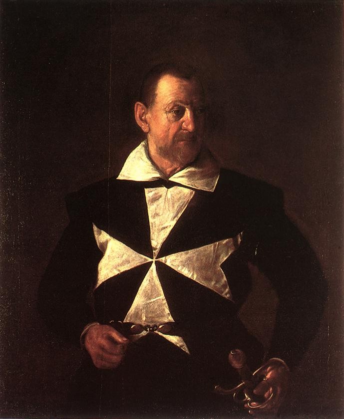 Portrait of Alof de Wignacourt by Michelangelo Merisi da Caravaggio