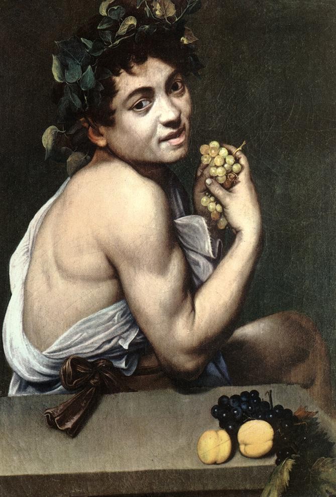 Sick Bacchus by Michelangelo Merisi da Caravaggio