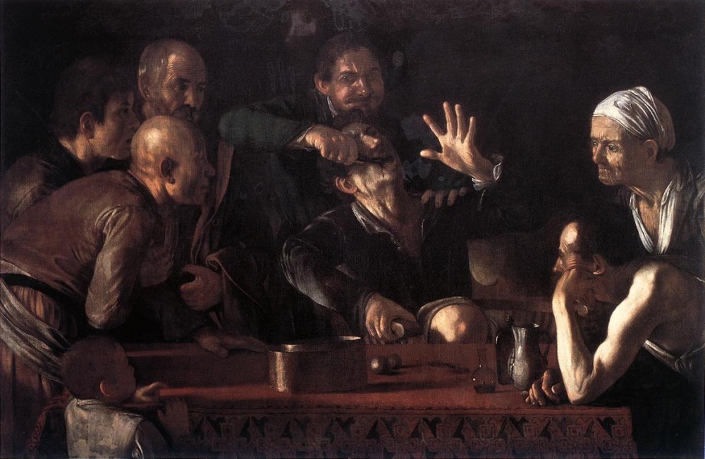 The Tooth Drawer by Michelangelo Merisi da Caravaggio