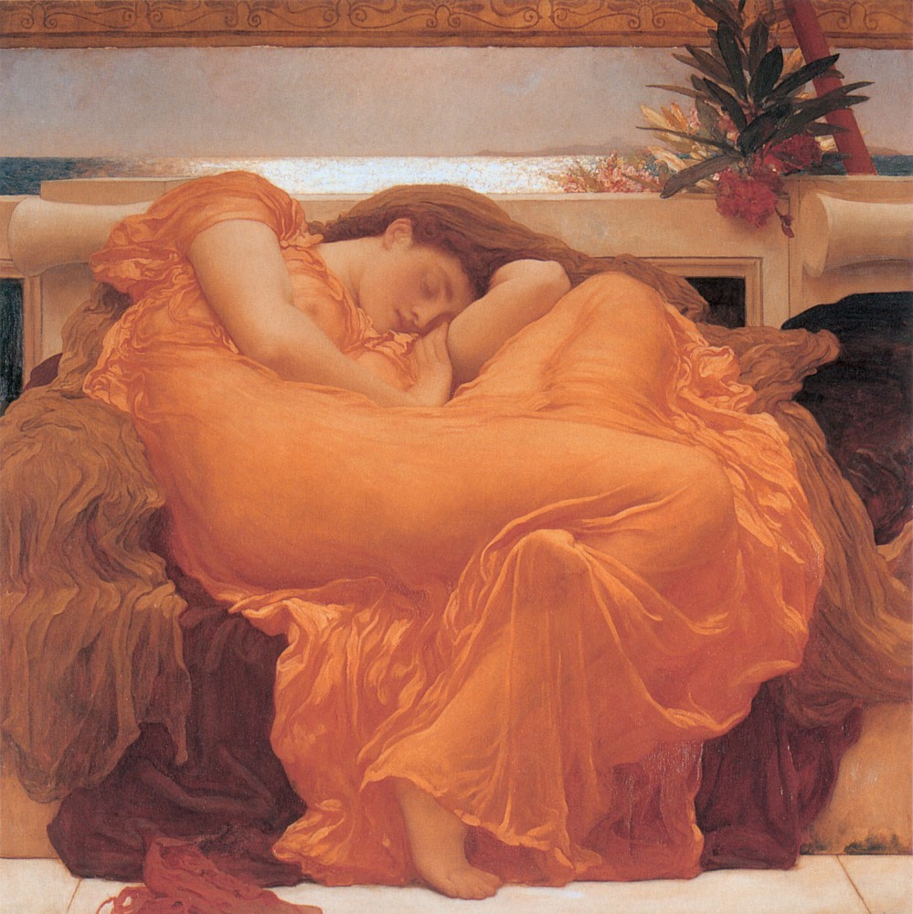 Flaming June by Sir Frederic Leighton