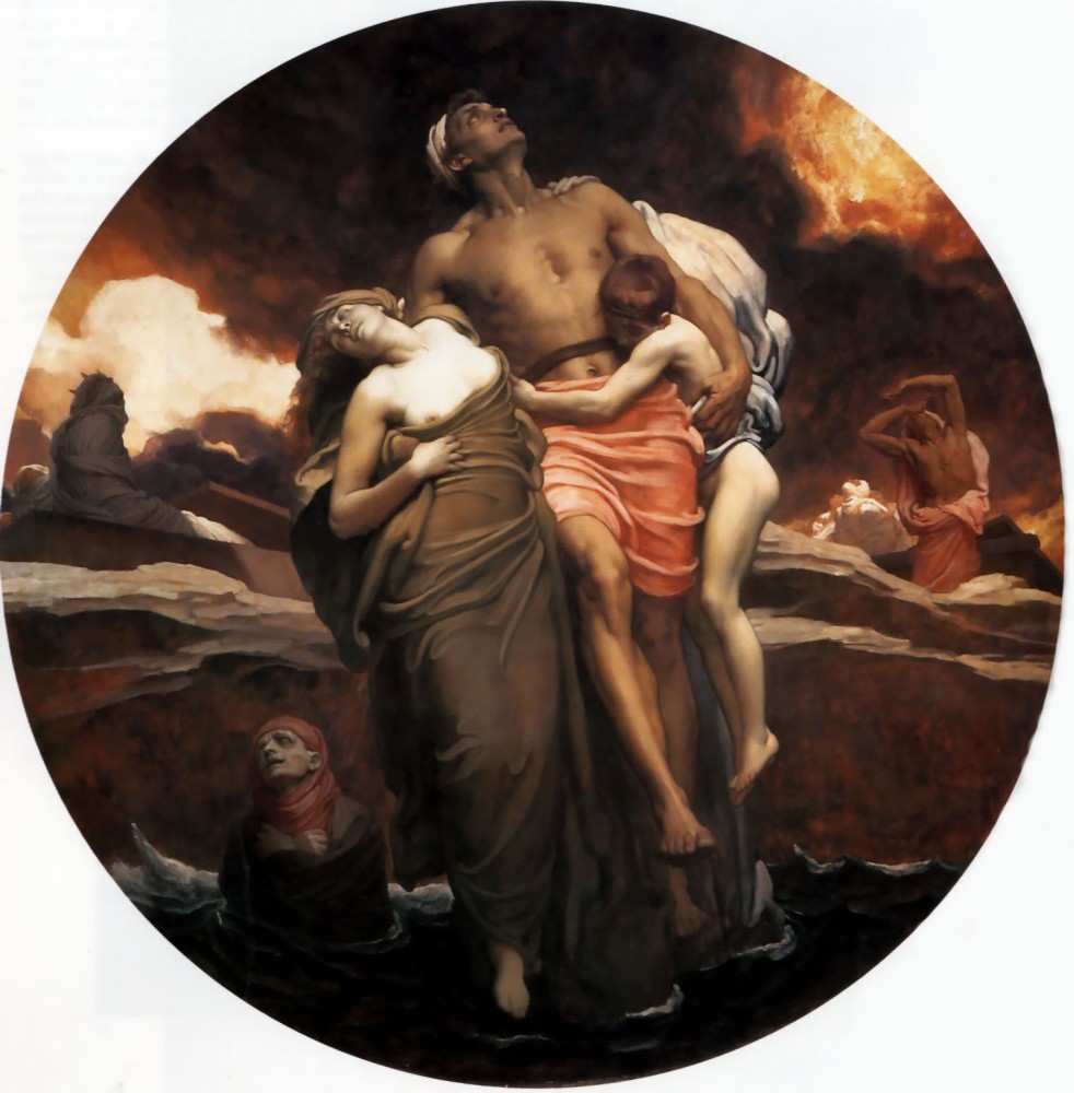And the Sea Gave Up the Dead Which Were in it by Sir Frederic Leighton